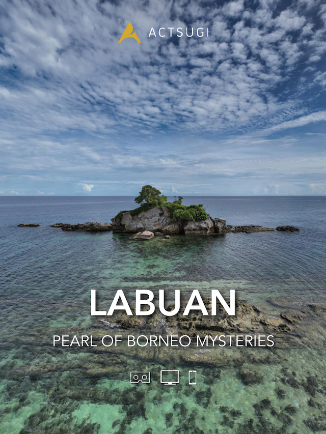 virtual guidebook cover of Labuan: Pearl of Borneo Mysteries