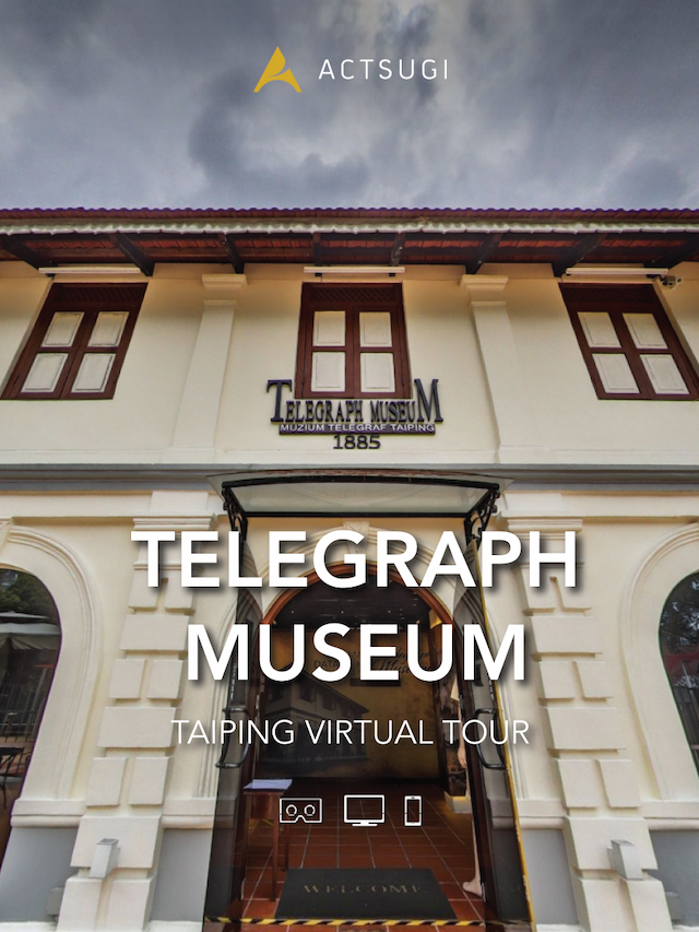 virtual guidebook cover of Telegraph Museum Taiping Virtual Tour