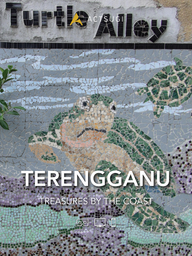 virtual guidebook cover of Terengganu: Treasures by the Coast